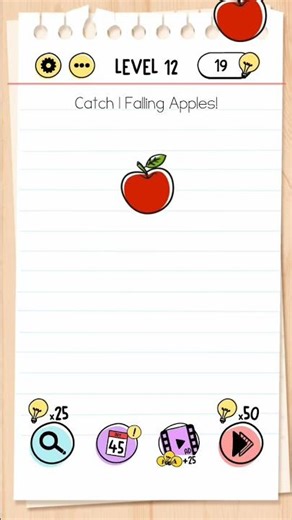 brain test level 12 solution #fypyoutube #braintestsolution #mindgames #gameplay