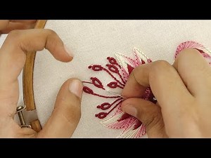Hand Embroidery Design with Two Threads | DIY Stitching