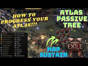 How to Progress your Atlas !! Tips and tricks for Passives and Map Sustain! [Path of Exile 2]