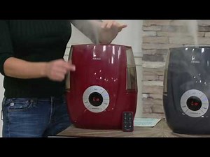 HoMedics Ultrasonic Warm & Cool Mist Humidifier with Remote on QVC