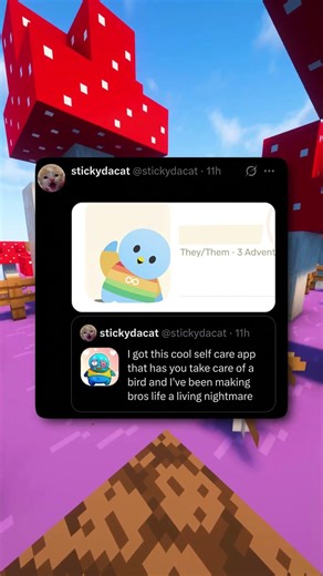 This bird is living its best nightmare! 😂