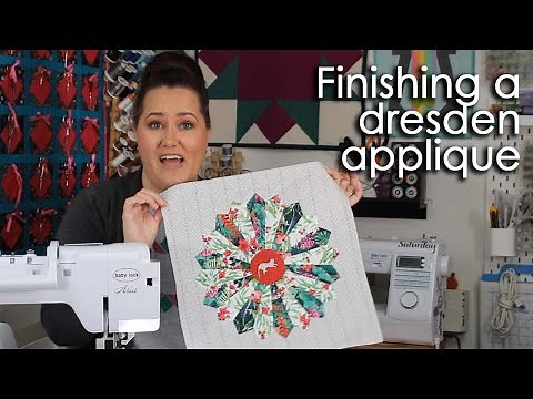 How to Applique a Dresden Plate Quilt Block