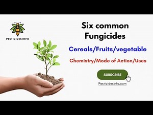 Overview of Six Common Fungicides: Chemistry, formulation, Mode of Action, and Uses