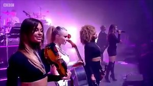 The Big Weekend headliners Clean Bandit live at Glastonbury Festival! 🎶🎻 Tickets at festival.manchesterpride.com | Manchester Pride