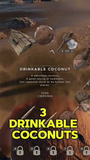 Unlimited Water in Stranded Deep! 🌴🥥💧 #strandedeep #tips #gameplay