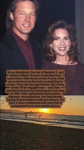 Bruce Boxleitner and Melissa Gilbert A Hollywood Love Story with Twists #hollywood #duet #love