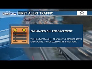 Police to continue DUI checkpoints into holiday season