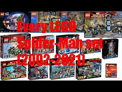 Every LEGO Spider-Man set ever made (2002-2021)