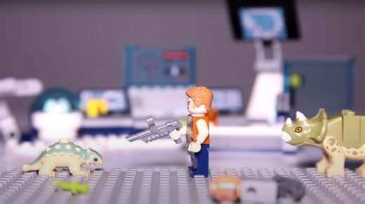 Watch All Lego Jurassic Sets Build and Transform in One Speedup Compilation