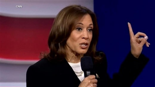 Harris calls Trump a fascist in primetime town hall