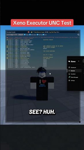 UNC Test for Roblox Script Executor Xeno