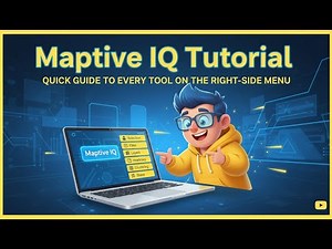 Maptive IQ Tutorial: Quick Guide to Every Tool on the Right-Side Menu