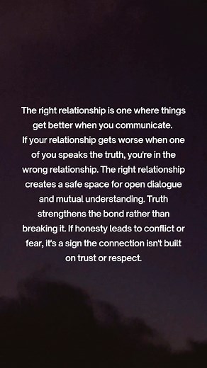If honesty leads to conflict or fear, it's a sign the connection isn't built on trust or respect. - - - - #reels #heartbroken #healing #healingquotes #healingjourney #motivation #love #lovequotes #relationships #her #him #relatable #relationshipgoals #couplegoals #relatablequotes #explore #fyp #foryou #foryourpage | The Self-Aware Empath
