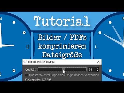 Fotos, Bilder und PDFs verkleinern bzw. Dateigröße verringern kostenlos