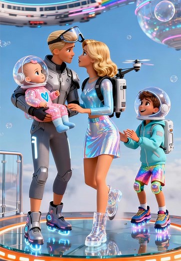 Space Descent: A Family Rescue Adventure with Barbie