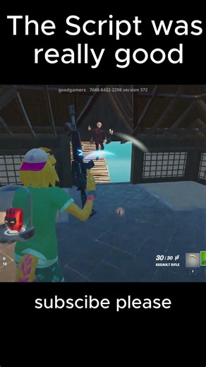 i did not know that he was there #fortnite