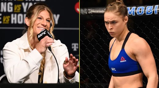 Kayla Harrison addresses Ronda Rousey comparisons ahead of UFC 300 debut