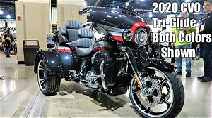 Get a Detailed look at the New 2020 Model Year CVO Tri-Glide. Matt Laidlaw gives us a Walk-Around at the Dealer Announcment Meeting! | Laidlaw's Harley-Davidson