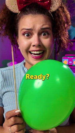 Pierce a BALLOON Without Breaking It! 😱