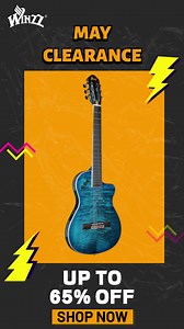🎸 #WinzzGuitars MEGA SALE ALERT! 🚨 🔥 Up to 50% OFF – Limited Time Only! ✅ Superior Tone & Unmatched Stability 🎁 FREE Adjustable Guitar Stand with every order 🎸 Expert Setup – Ready to play right out of the box 🚚 Local Warehouse Fast & FREE Shipping 📦 30-Day Risk-Free Return 🎶 BONUS: 1-Month Free Guitar Lessons! Perfect for beginners, pros & gift-givers alike! 👉 Shop Now: winzzguitars.com #Guitars #GuitarLovers #AcousticGuitar #ElectricAcoustic #GuitarDeals #MusicGear #WinzzGuitars | WIN