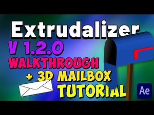 3D Mailbox Lottie Tutorial & Extrudalizer 1.2.0 Walkthrough