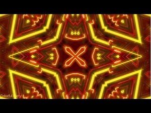 Disco club lights effect Flashing colorful night party screen 😈