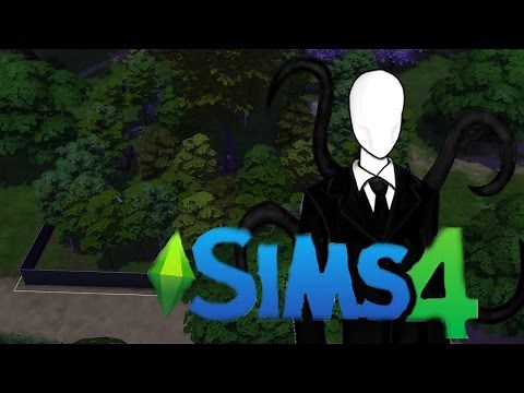 Slender Man | Sims 4 speed build