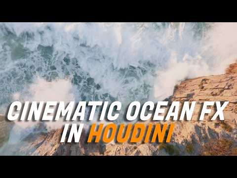 Cinematic Ocean FX in Houdini - Course teaser