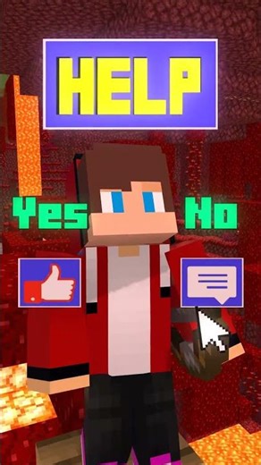 A CHALLENGE for JJ... Help him! 🆘| MAIZEN Animation in Minecraft