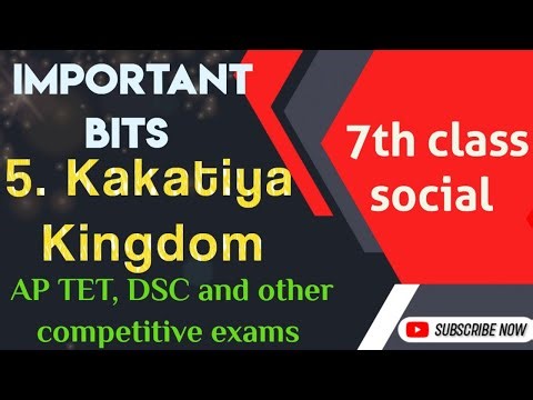 7th class-5th lesson social important bits for ap tet and dsc. Social for Ap tet and dsc