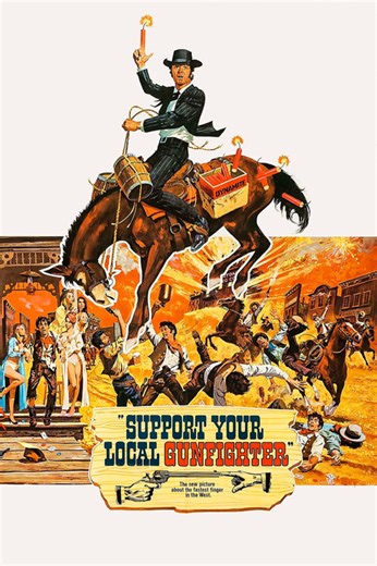 Where can I watch Support Your Local Gunfighter in United Kingdom?