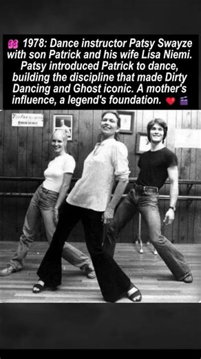 Patsy Swayze With Patrick & Lisa Niemi 1978 — The Woman Who Shaped Him : #patrickswayze
