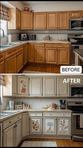 Transformed These Kitchen Cabinets & You Won't Believe It!