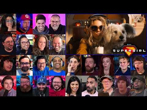SUPERGIRL | Official Trailer | Reaction Mashup