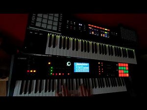 New performance test with Yamaha MODX & Maschine