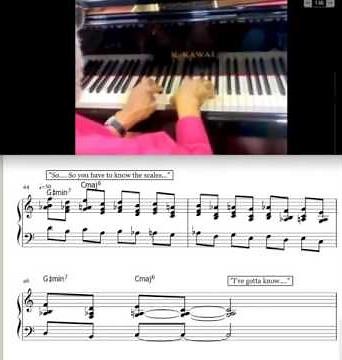 Barry Harris: Using Major 6 Diminished scale (with Live Transcript)