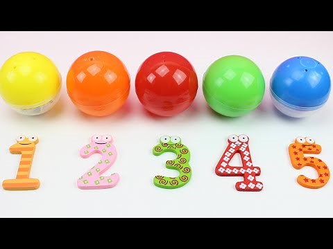 Aprender los números del 1 al 5 | Aprender a contar | Vídeo educativo para niños
