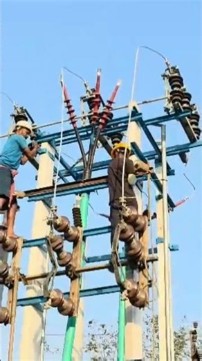 High voltage power system#electricalwork #electricalindia ########