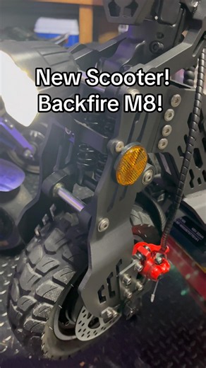 This New Scooter Seems Really Nice! Backfire M8!