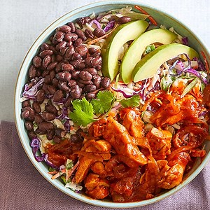 Pressure Cooker BBQ Chicken Bowls