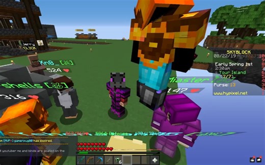 【材质包】hypixel skyblock 专属材质包