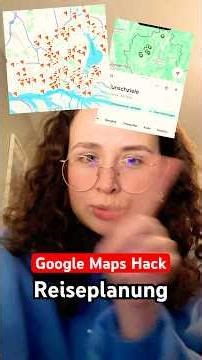 Erleichter dir die Reiseplanung! Du siehst immer welche gespeicherten Orte in der Nähe sind🥰