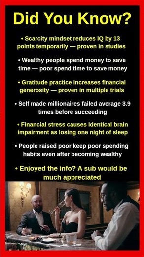 What Science Confirmed About Wealth Mindset Will Shock You 💰🧠