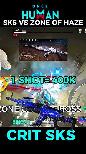 1 SHOT= 400K SKS PATHFINDER MELTER NEW BOSSES WAY OF WINTER - ONCE HUMAN