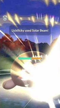 Lickilicky really just hit my Clodsire with a SOLAR BEAM! 😤 #shorts #gobattleleague #pokemongo