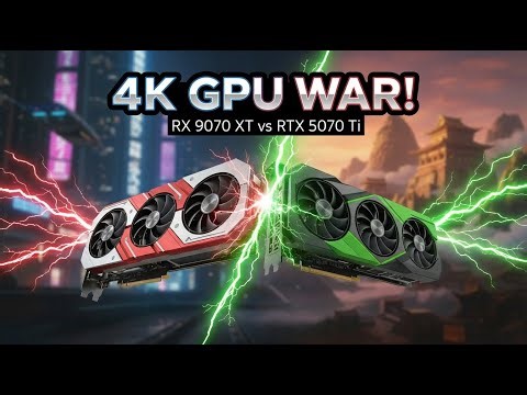 AMD RX 9070 XT VS NVIDIA RTX 5070 Ti