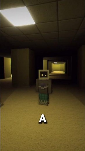 Escaping the BACKROOMS in Minecraft (Impossible Mod!) #mods