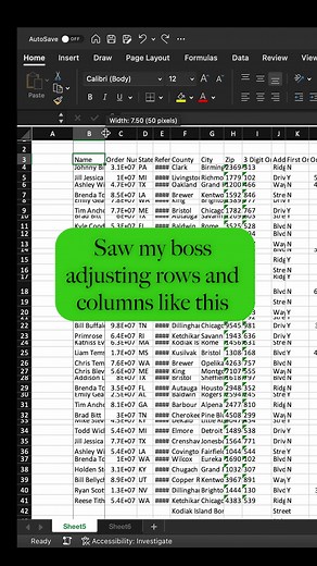 Excel Autofit: Adjust Column Widths and Row Heights Easily