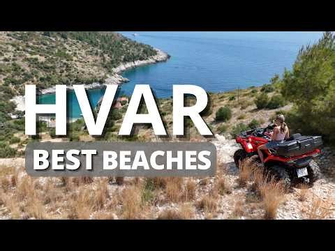 Top 5 Best Beaches in Hvar, Croatia 🇭🇷 | Hvar Town, Pakleni Islands & Hidden Beaches