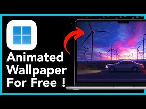How to Set a Live Animated Wallpaper in Windows 11 - Moving Background Guide